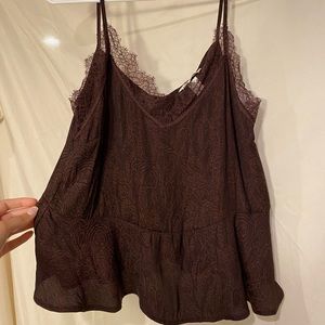 Lacy tank top